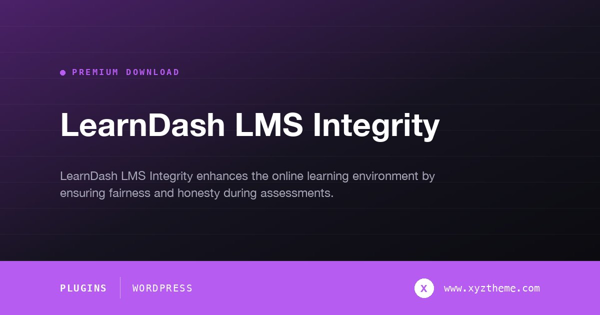 LearnDash LMS Integrity