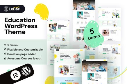LeBari – Education WordPress Theme