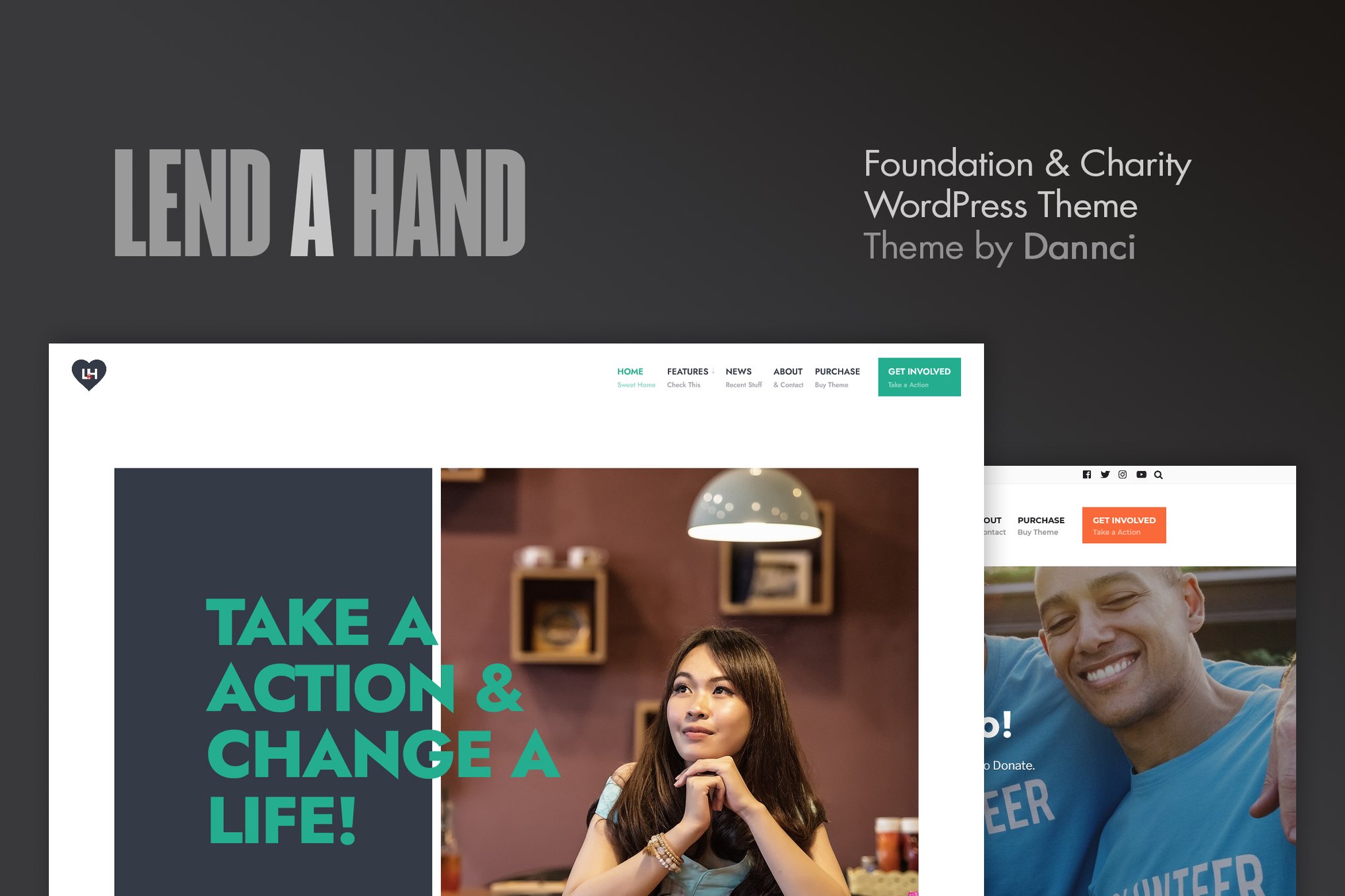Lend a Hand – Foundation & Charity WordPress Theme