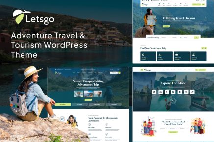 Letsgo – Adventure Tour & Travel WordPress Theme