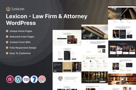 Lexicon – Law Firm & Attorney WordPress