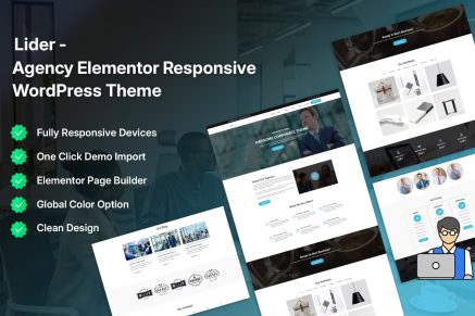Lider – Agency, Corporate WordPress Theme