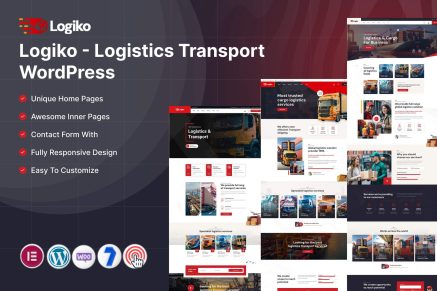 Logiko – Logistics Transport WordPress
