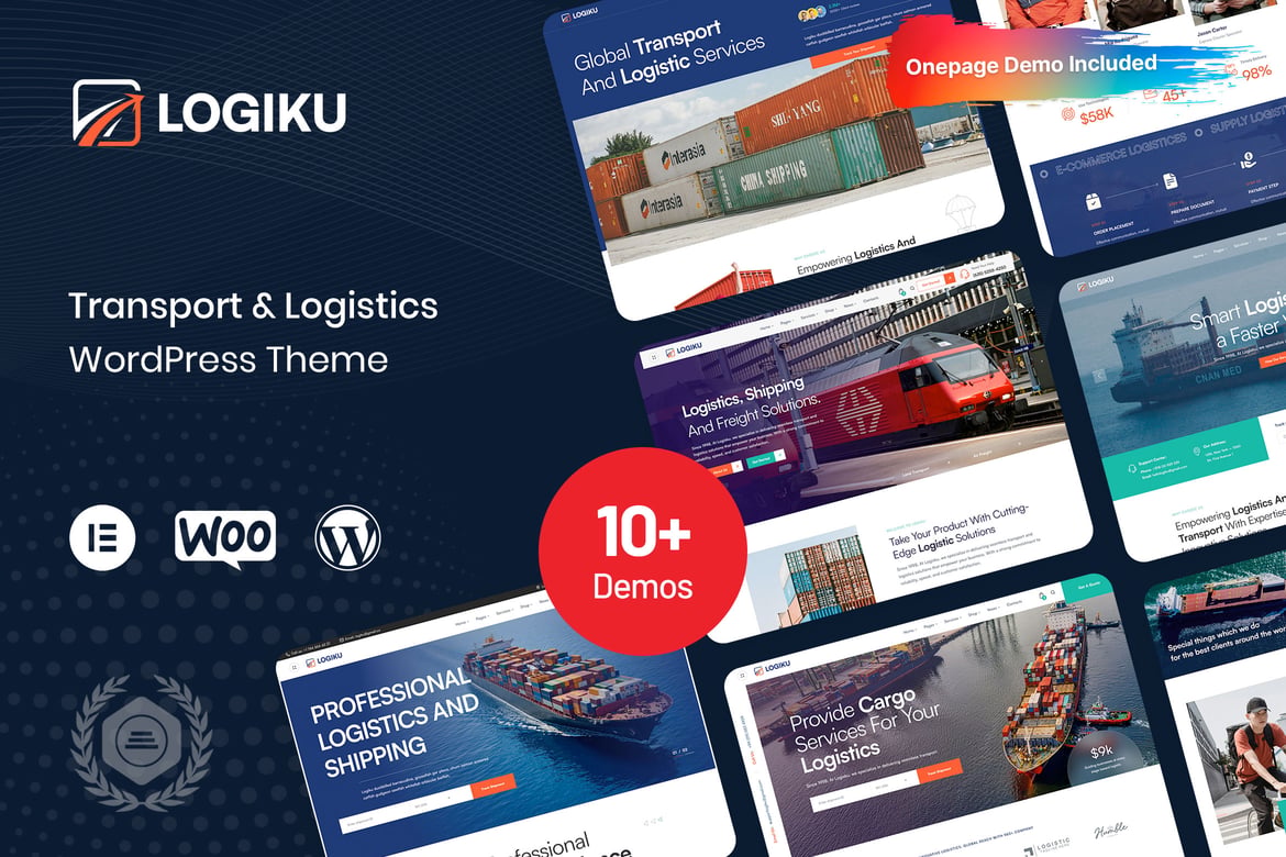 Logiku – Transport & Logistics WordPress Theme