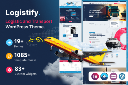 Logistify – Transportation & Logistics WordPress