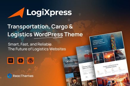 LogiXpress – Transport & Logistics WordPress Theme