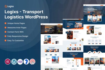 Logixs – Transport Logistics WordPress