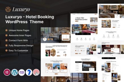Luxuryo – Hotel Booking