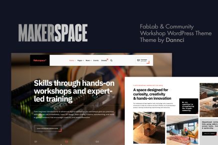 Makerspace – FabLab & Community Workshop WordPress