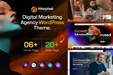 Marpixel – Digital Marketing Agency WordPress Them