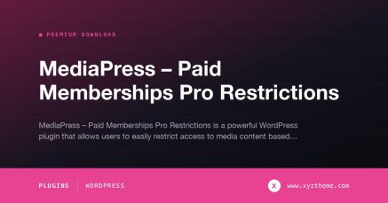 MediaPress – Paid Memberships Pro Restrictions