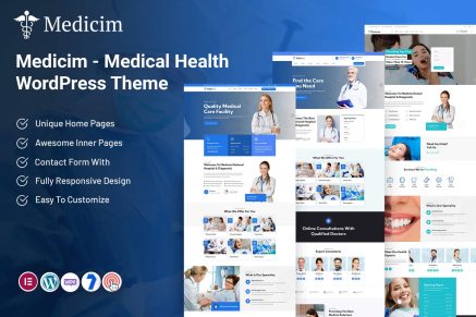 Medicim – Medical Health WordPress Theme