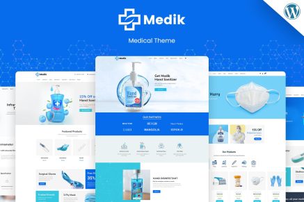 Medik – Medical  WordPress Theme