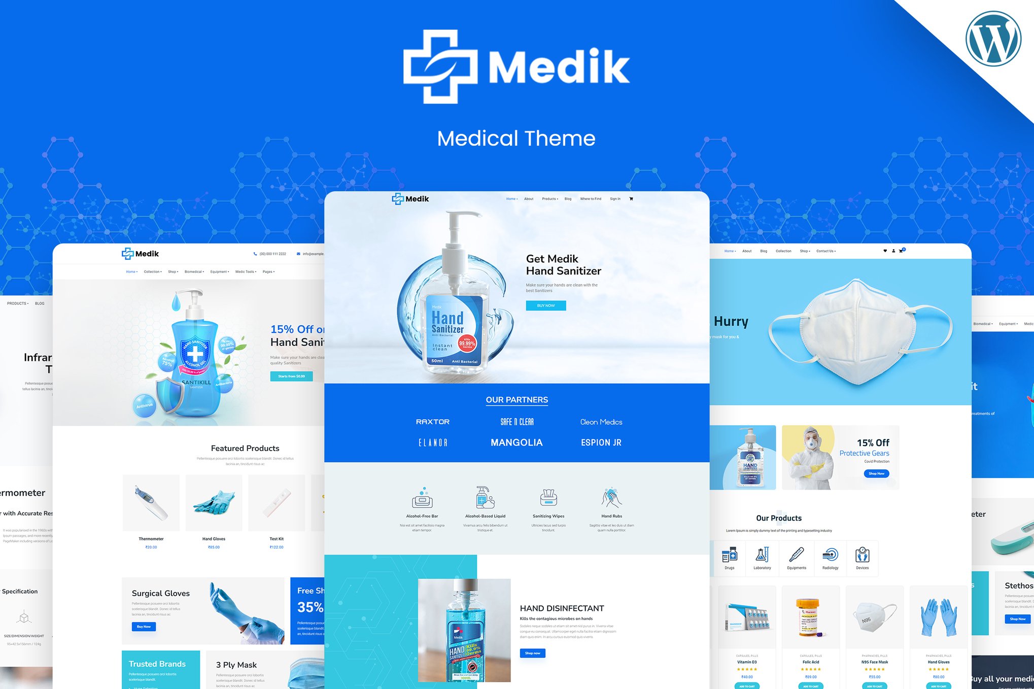 Medik – Medical WordPress Theme