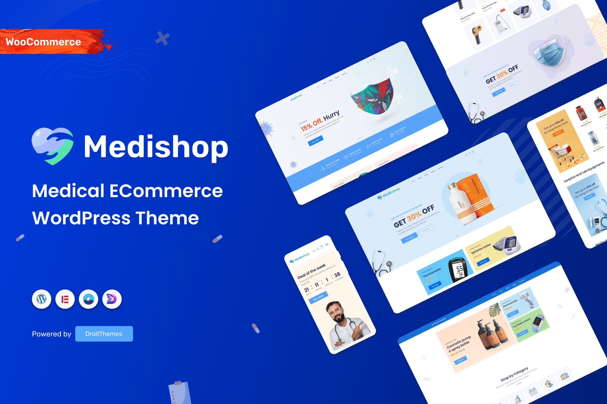MediShop – Medical & Pharmacy WooCommerce Theme