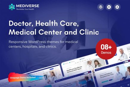 Mediverse – Health Medical Clinic WordPress Theme