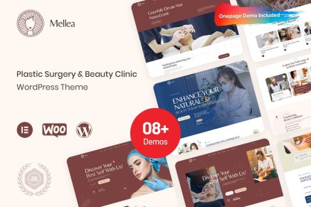 Mellea – Plastic Surgery & Beauty Clinic WordPress