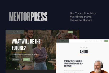MentorPress – Life Coach & Advisor WordPress theme