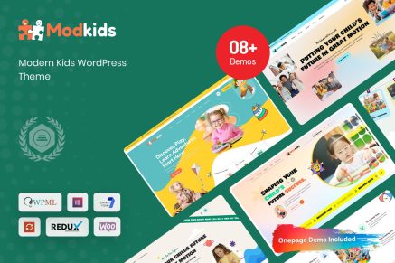 Modkids – Modern Kids WordPress Theme