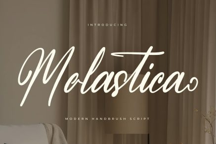 Molastica Modern Handbrush Script