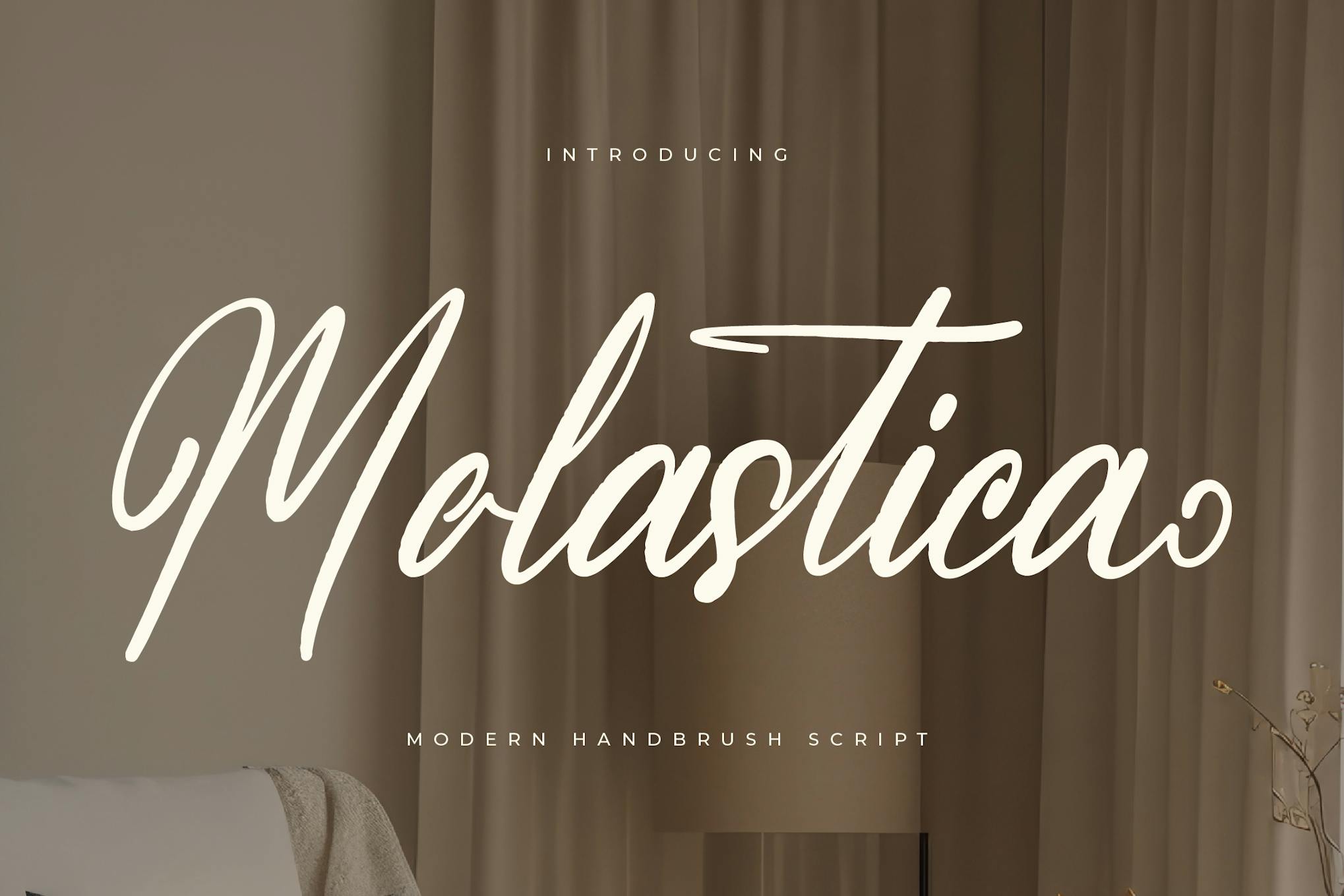 Molastica Modern Handbrush Script