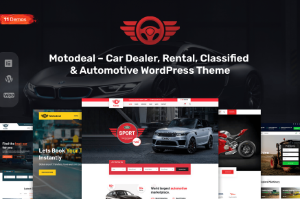 Motodeal – Car Dealer & Automotive WordPress Theme