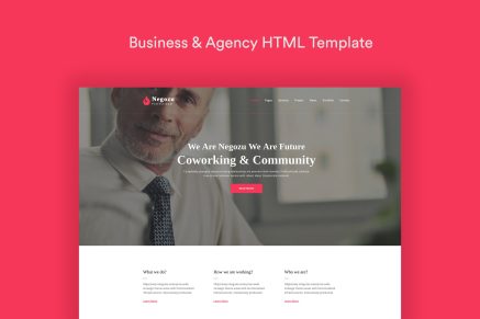 Negozu – Business and Consulting Services HTML Tem