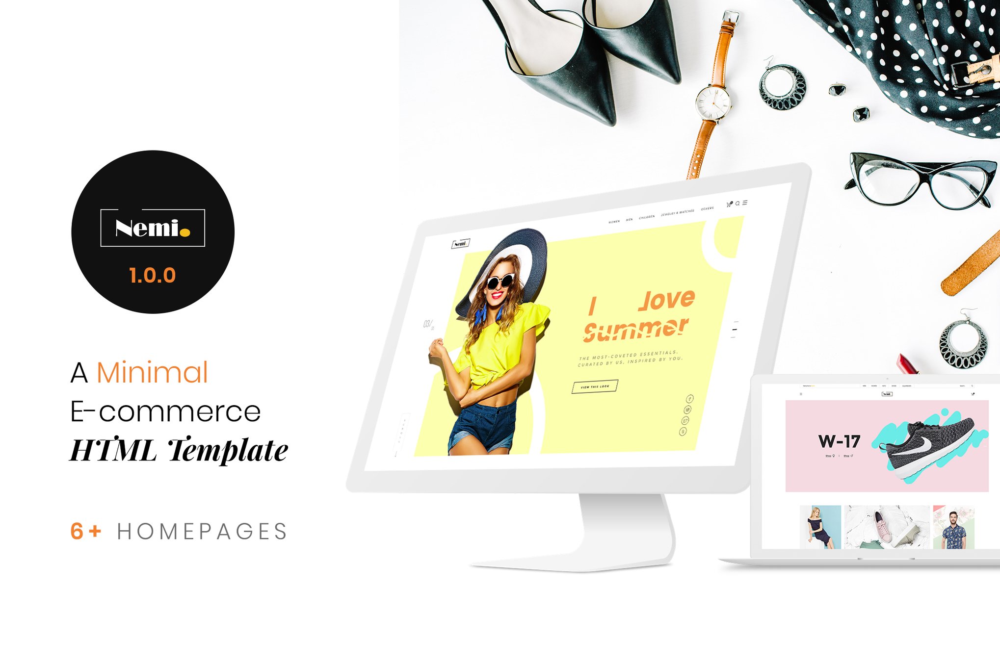 Nemi | Multi Store Responsive HTML Template