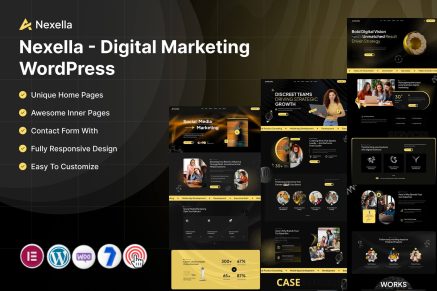 Nexella – Digital Marketing WordPress