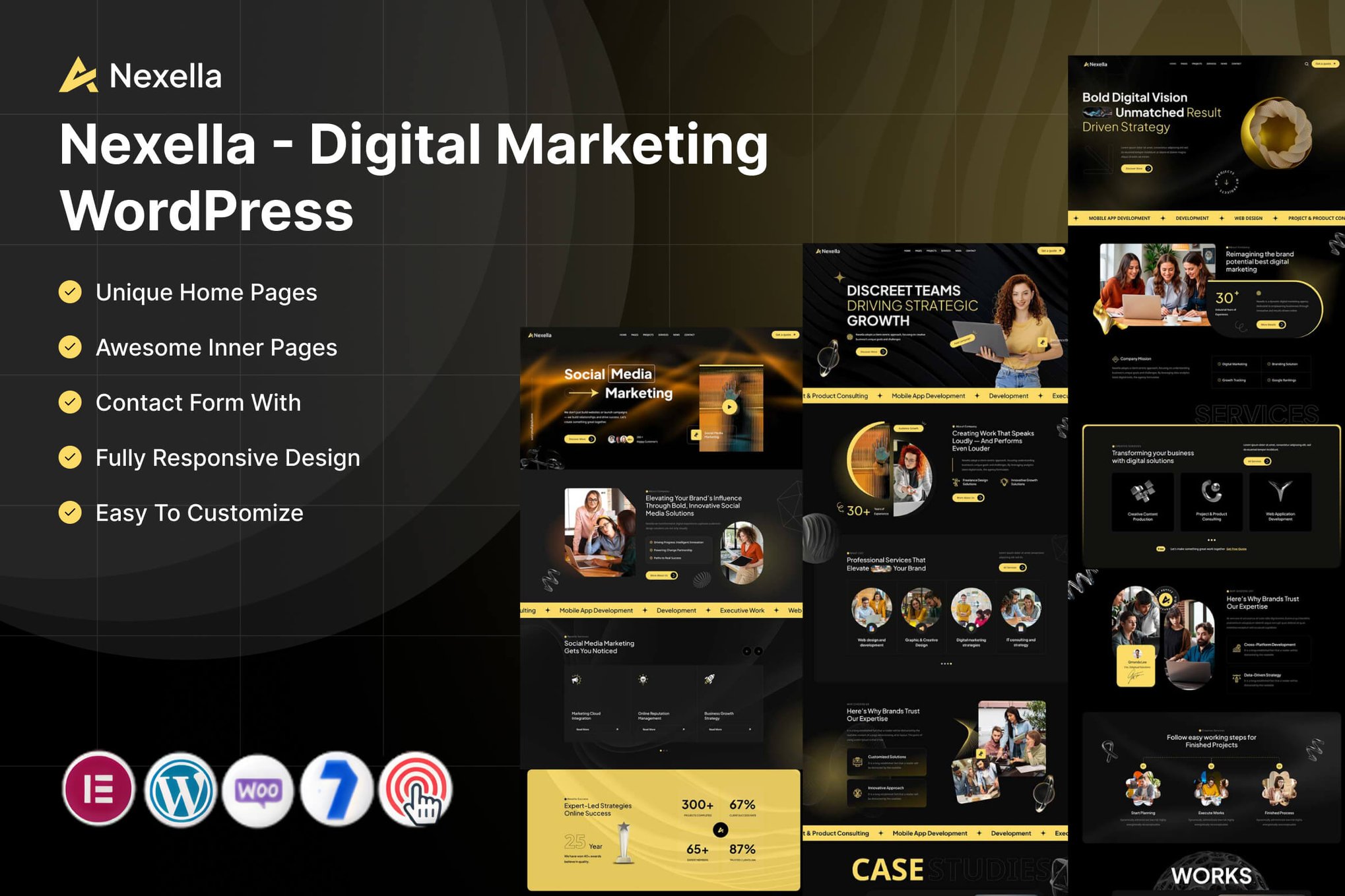 Nexella – Digital Marketing WordPress