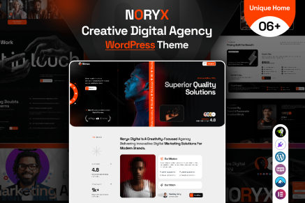 Noryx – Digital Agency & Creative WordPress Theme