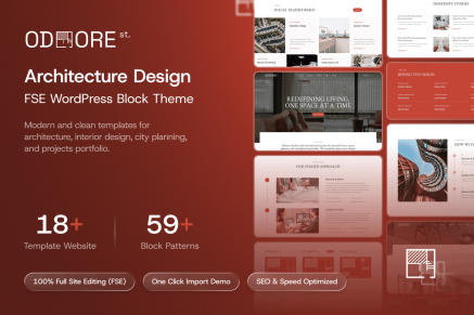 Odoore Studio – Architecture & Interior Design WP