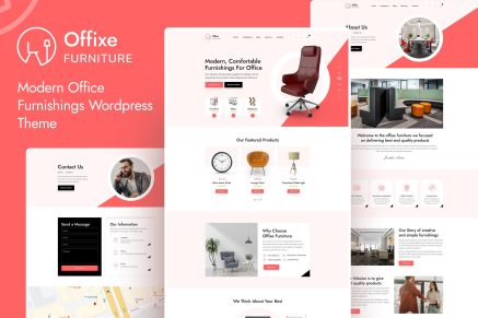 Offixe | Furniture WordPress Theme