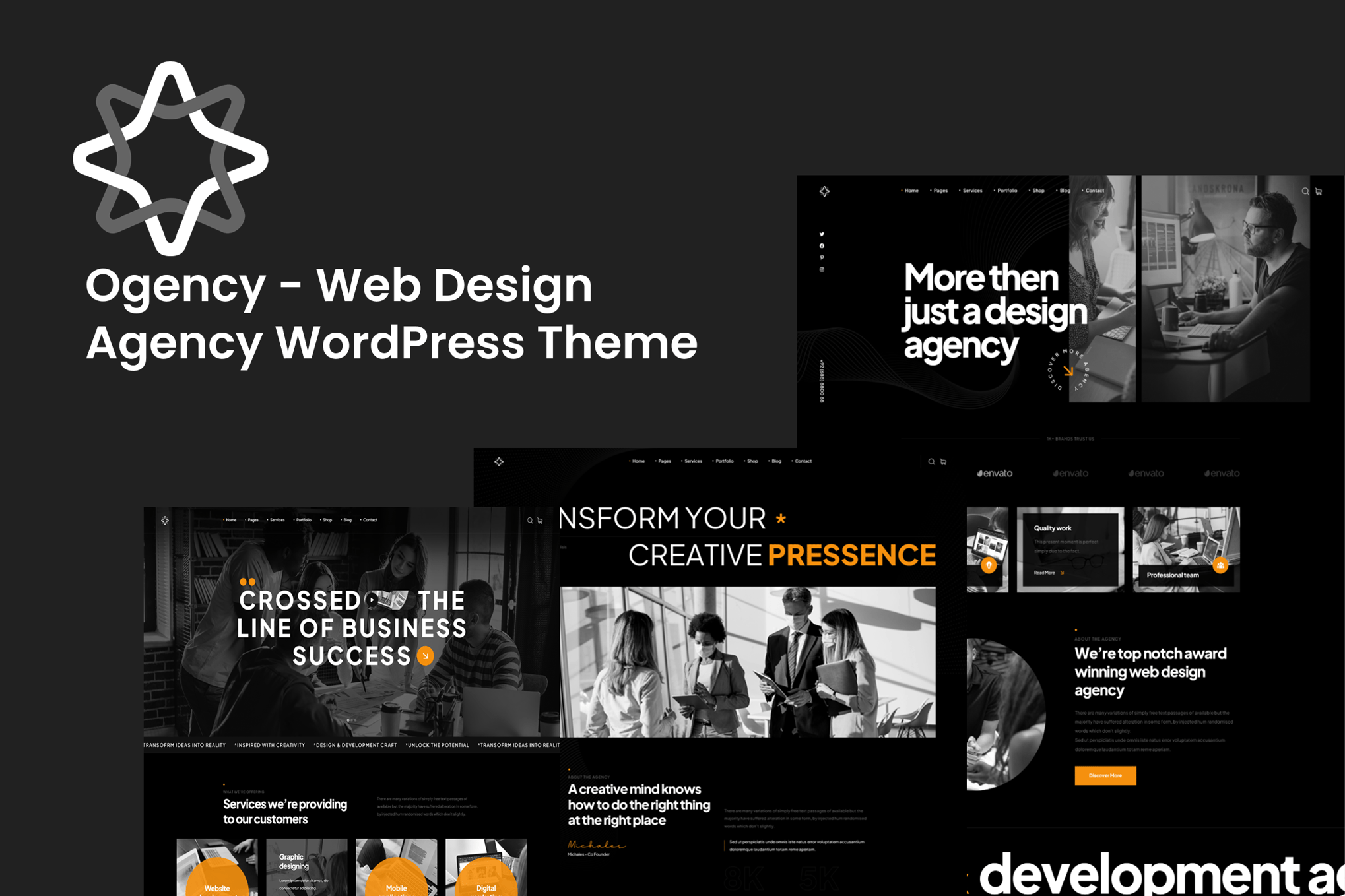 Ogency – Web Design Agency WordPress Theme