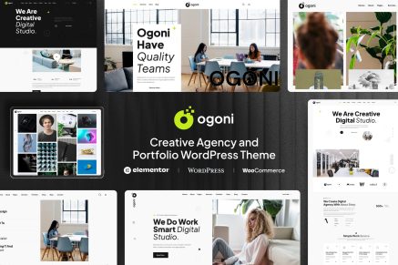 Ogoni – Creative Agency & Portfolio WP Theme