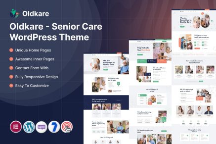 Oldkare – Senior Care WordPress Theme