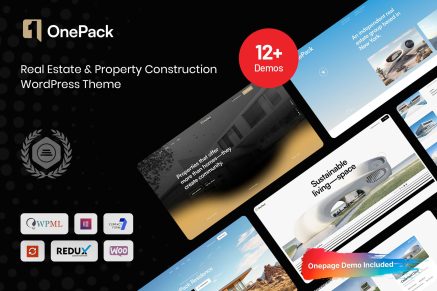 OnePack – Real Estate & Property Construction WP