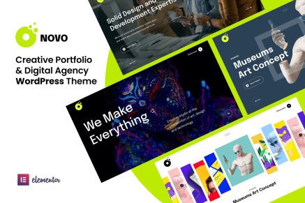 Onovo – Digital Agency WordPress Theme