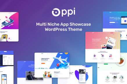 Oppi – SaaS, App & Software WordPress Theme