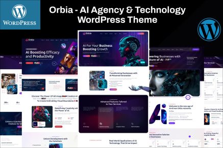 Orbia – AI Agency & Technology WordPress Theme