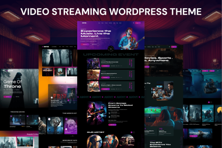 Wowtube – OTT Platform & Video Streaming WordPress Theme