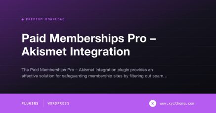 Paid Memberships Pro – Akismet Integration