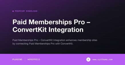 Paid Memberships Pro – ConvertKit Integration