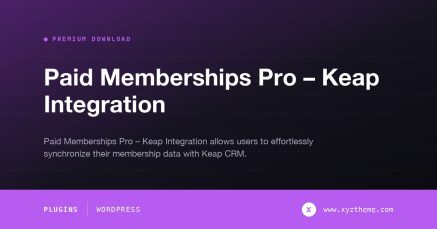 Paid Memberships Pro – Keap Integration