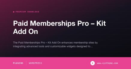 Paid Memberships Pro – Kit Add On