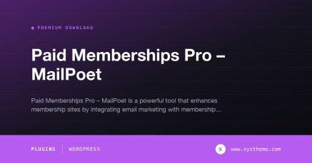 Paid Memberships Pro – MailPoet