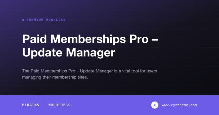 Paid Memberships Pro – Update Manager