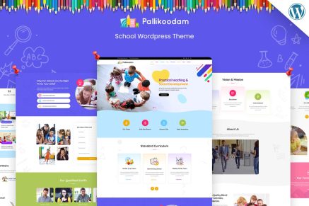Pallikoodam – School WordPress Theme