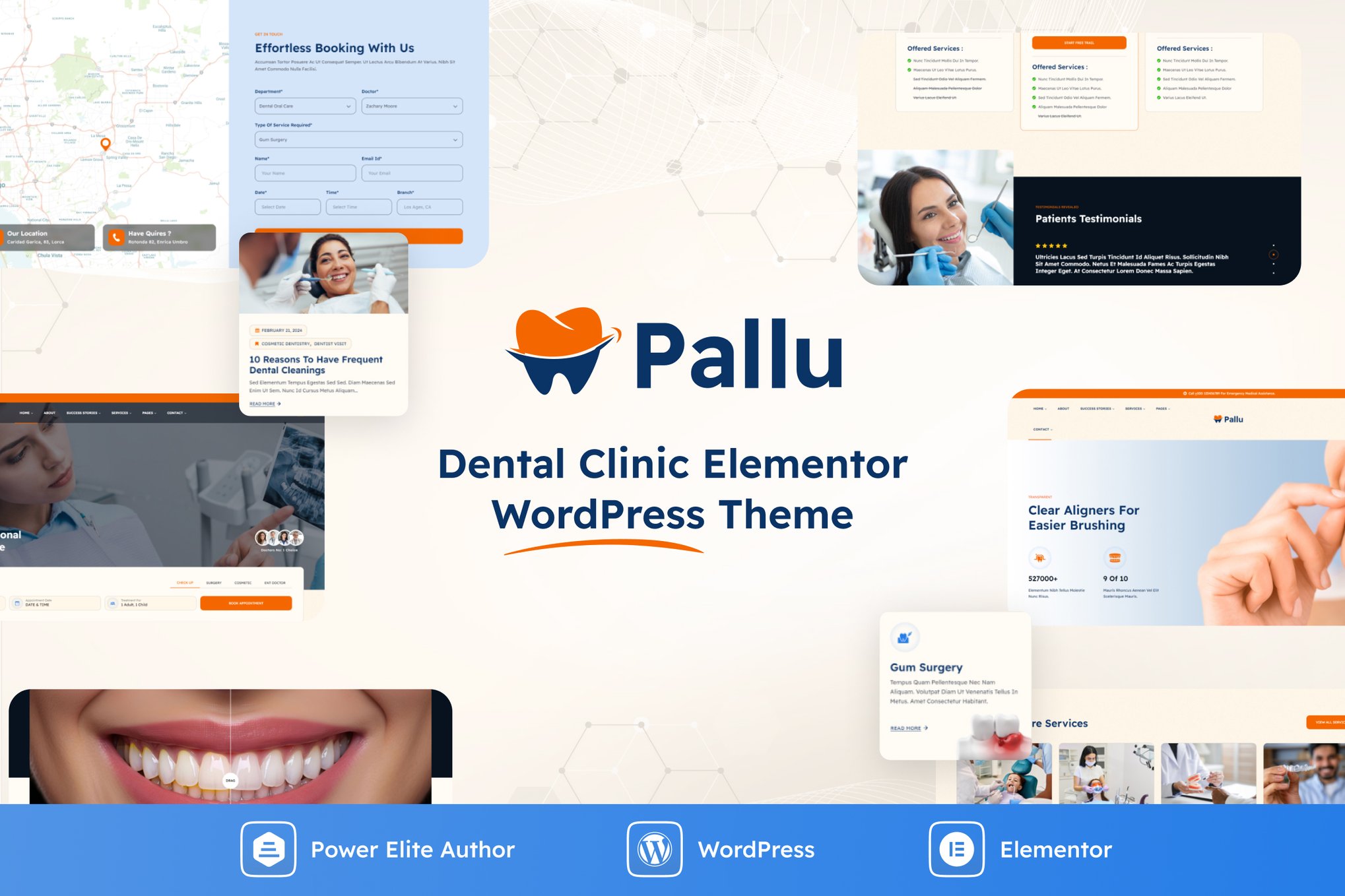 Pallu – Dental Clinic, Medical WordPress Theme