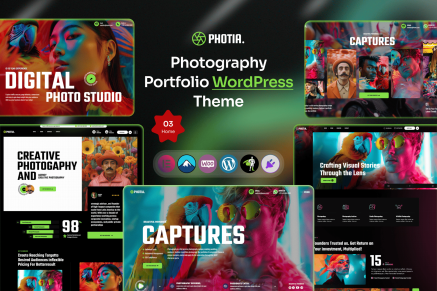 Photia – Photography Portfolio WordPress Theme